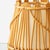 1960s Vintage French Riviera Rattan Table Lamps in the Style of Louis Sognot, 1960s, Set of 2 For Sale - Image 5 of 12