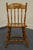 Ethan Allen Ethan Allen Heirloom Nutmeg Maple Colonial Early American Spindle Back Dining Side Chair 10-6002 For Sale - Image 4 of 10
