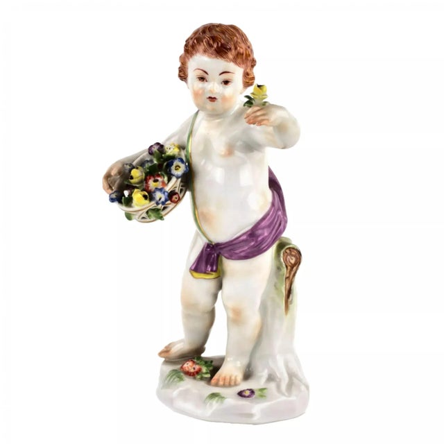 Porcelain Figurine from Meissen For Sale - Image 8 of 8