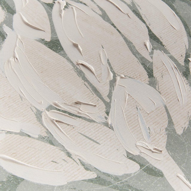 Kenneth Ludwig Chicago Protea Triptych Hand-Embellished Giclees, Set Of 3 For Sale - Image 4 of 7