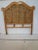 1980s 1980s Vintage Asian Style Bamboo Rattan Twin Headboard Honey Color For Sale - Image 5 of 12