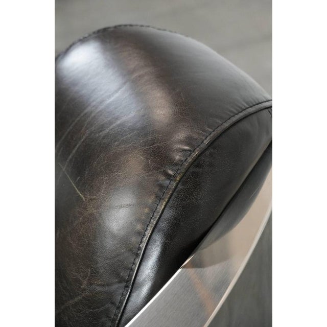 Aviator Armchair with Aluminum Frame For Sale - Image 15 of 16
