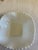 Glass Vintage Milk Glass Ruffled Bowls With Quilted Diamond Pattern, Set of 8 For Sale - Image 7 of 10