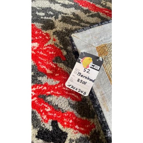 Hand-Tufted Wool The Passage of Time Art Tapestry by Bernard Quentin, France, 1998 For Sale - Image 11 of 14