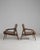 Taupe 19th Century France Mid-century Modern Taupe Wood Armchair For Sale - Image 8 of 11