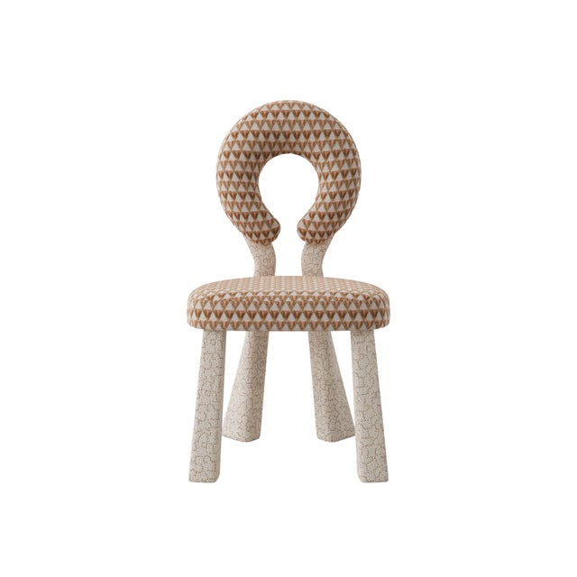 Mary Dining Chair with Upholstered Legs by Ottiu For Sale - Image 4 of 12
