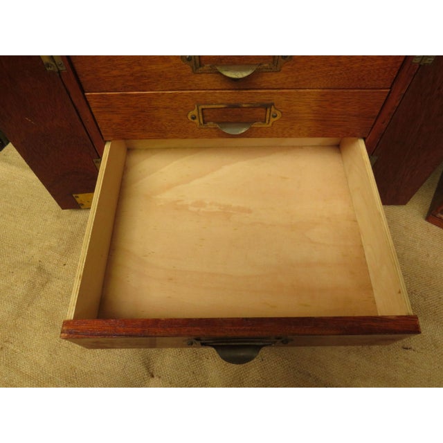 Wood Antique Chest in Pine, 1890s For Sale - Image 7 of 18