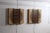Wood Sculptural Walnut and Paper Wall Lights, Italy, 1960s For Sale - Image 7 of 17
