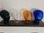 Glass Tinted Glass Display Heads, 1970s, Set of 4 For Sale - Image 7 of 13