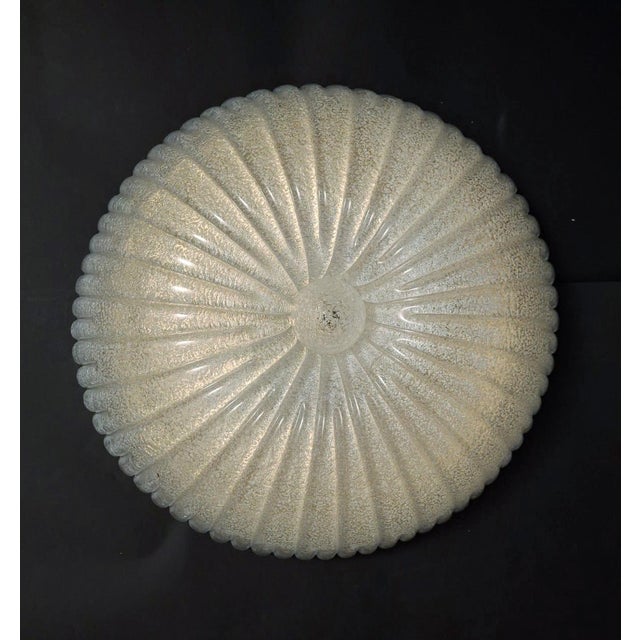 Barovier e Toso 1960s Graniglia Flush Mount For Sale - Image 4 of 7