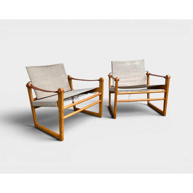 Cicada Safari Chairs by Bengt Ruda for Ikea, Sweden, 1970s, Set of 2 For Sale - Image 14 of 14