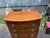Early 20th Century Regency Style Tall Boy Bow Front Chest of Drawers For Sale - Image 9 of 14