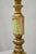 Vintage Italian Hollywood Regency Carved Gold Giltwood & Marble Table Lamp For Sale - Image 4 of 12