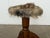 Mid-Century Modern Vintage Scandinavian Sculptural Oak Tripod Stool, 1940s For Sale - Image 3 of 7