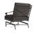 Not Yet Made - Made To Order Brown Jordan Venetian Motion Lounge Chair, Textured Pewter frame with Fusion Charcoal fabric For Sale - Image 5 of 11