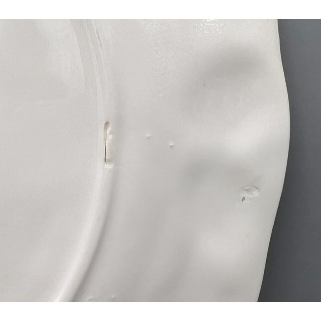 Vintage White Embossed Turkey Platter – Traditional / Farmhouse / Thanksgiving For Sale In Houston - Image 6 of 11