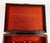 19th Century English or French Red Lacquer Gilt Chinoiserie Sewing Box For Sale - Image 11 of 16