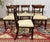 Vintage English Armchairs and Side Chairs in Mahogany, 1950s, Set of 8 For Sale - Image 13 of 18