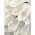 Sanded petals murano glass flush mount by simoeng, in exhibition piece conditions. Designed from 2000 numbered, up to 250v...