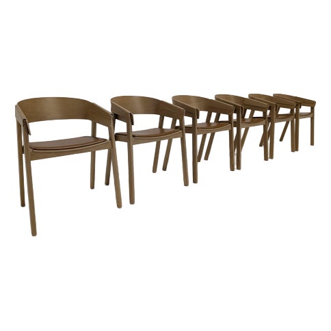 Muuto Cover Chairs, Set of 6 For Sale