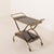 Metal Mid-Century Italian Brass Serving Trolley, 1960s For Sale - Image 7 of 14