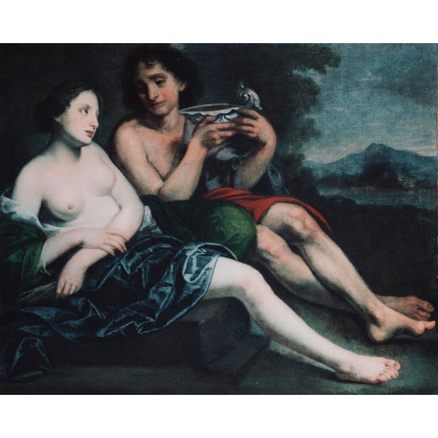 Pietro Della Vecchia, Bacchus and Ceres, Oil on Canvas, 17th Century, Framed For Sale - Image 10 of 10