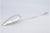 Rice and Serving Spoon in Plain Silver with Grooves on the Handle For Sale - Image 6 of 10