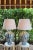 Off-white Substantial Mid 20th Century Laural Lamp Influence Lamps - A Pair For Sale - Image 8 of 12