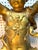 25" French Belle Époque Bronze D’Or Cherub Architectural Salvage Sculpture, 19th Century For Sale - Image 15 of 16