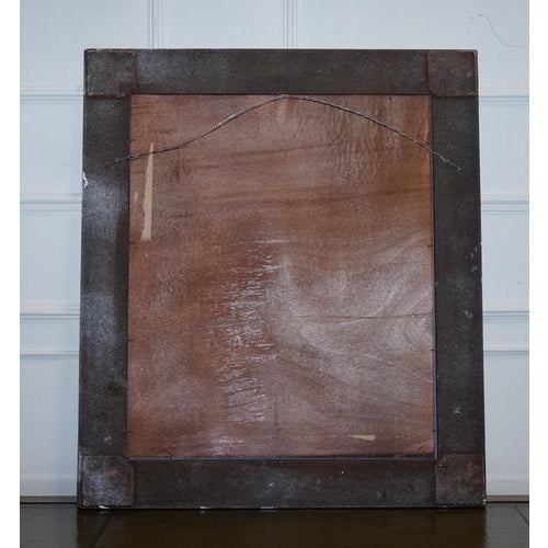 Metal Silver Carved Silver Bevelled Rectangular Mirror For Sale - Image 7 of 8