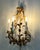 Pair of 1950 Italian Gilt Florentine Wall Sconces For Sale - Image 9 of 12