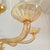 Amber 1980s Amber-Brown Neoclassical Murano Chandelier For Sale - Image 8 of 9