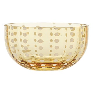 Zafferano Perle Small Bowl (Set of 4) - Amber For Sale
