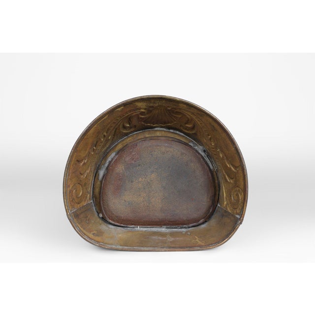 Antique Rustic Ornate Umbrella Stand in Copper, 1900 For Sale - Image 14 of 15
