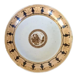 1790 - 1810 Chinese Export Porcelain Dessert Dish Plate