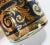 Black Vintage Culver LTD Black and Metallic Gold Lowball Glasses, Set of 5 For Sale - Image 8 of 9