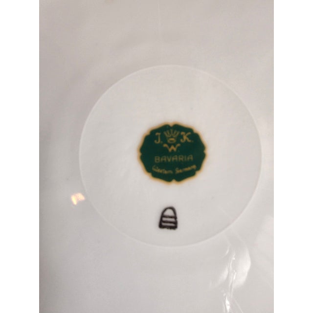 Renaissance Six Old Master Renaissance Art Cabinet Plates With Gold Exterior Rims For Sale - Image 3 of 14