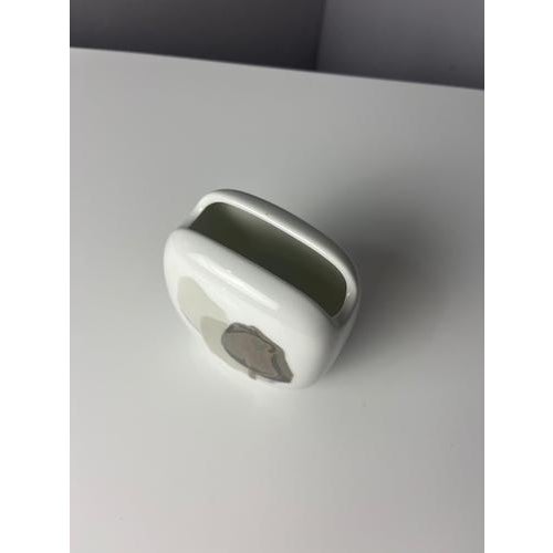 Rosenthal Mini Vase in White Silver by Rosenthal Studio Line For Sale - Image 4 of 10