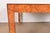 Milo Baughman Style Burl Wood Parsons Extension Dining Table, Newly Refinished For Sale - Image 11 of 15