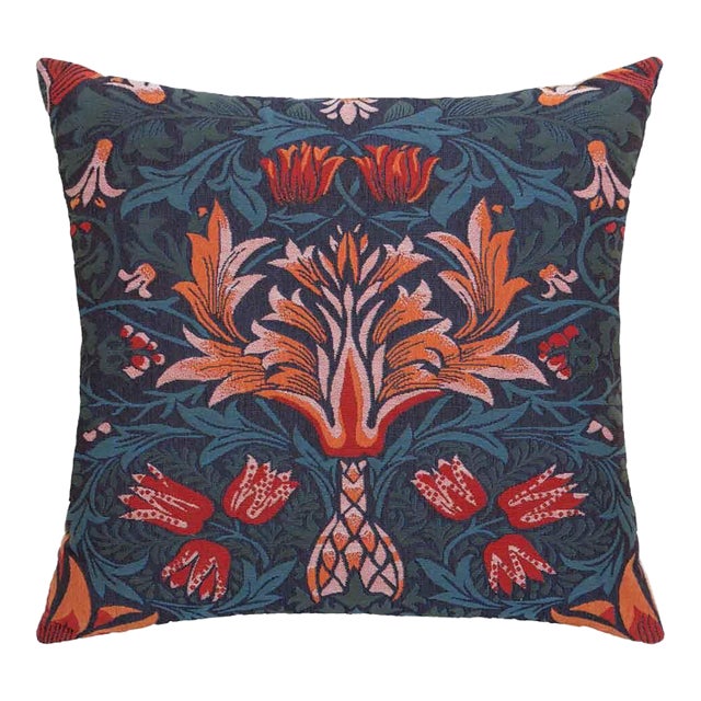 Snakeshead Rust Regular Cushion With Feather Filler - 46x46cm (18"x18") For Sale