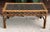 Beautiful cane, bamboo and glass Midcentury Hollywood Regency coffee table. Fantastic to blend with tortoise rattan...