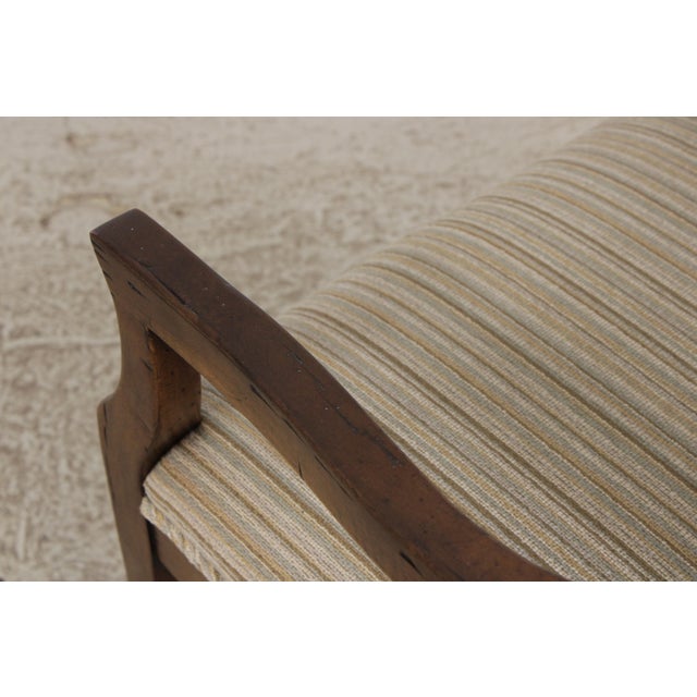 Wood Set of 6 Guy Chaddock Country French Dining Room Chairs For Sale - Image 7 of 18