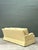 Light Yellow Vintage Hancock and Moore Three Seat Sofa in Scalamandre For Sale - Image 8 of 9