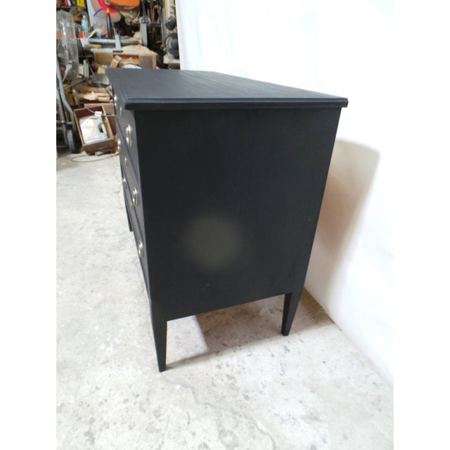 1940s Gustavian Style 3 Drawer Chest of Drawers For Sale - Image 5 of 10