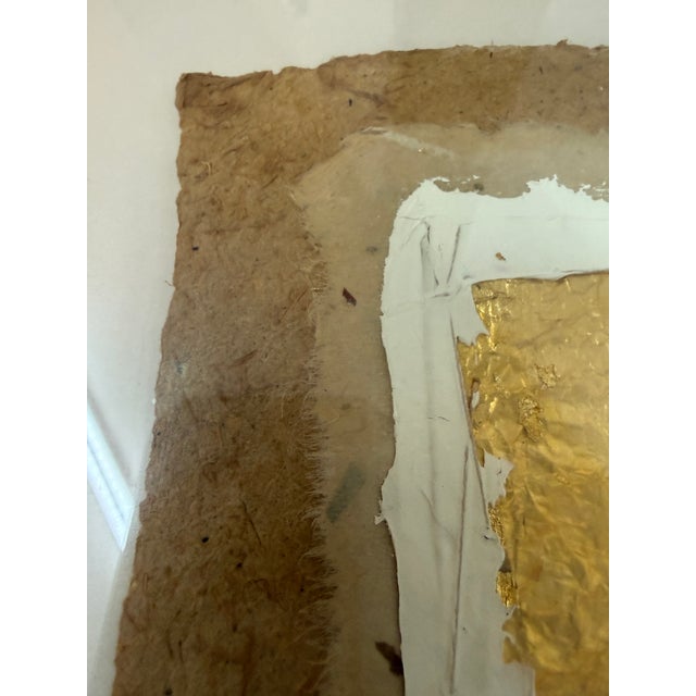 Ornamental & Decorative Materials Kara Young "Ancient Dreams" Mixed Media Art, Framed For Sale - Image 7 of 12