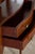 Edwardian Mahogany Inlaid Cabinet on Tapered Legs + Spade Feet (C. 1910) For Sale - Image 4 of 11