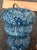 Blue Vintage Blue Glazed Studio Pottery Stacked Ceramic Wind Bell Hanging Sculpture For Sale - Image 8 of 8