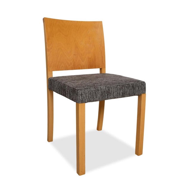 Thonet Fabric and Wood Chairs from Thonet, Set of 6 For Sale - Image 4 of 18