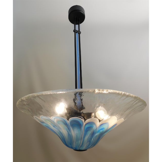 1960s Blue Murano Pendant by La Murrina For Sale - Image 10 of 14