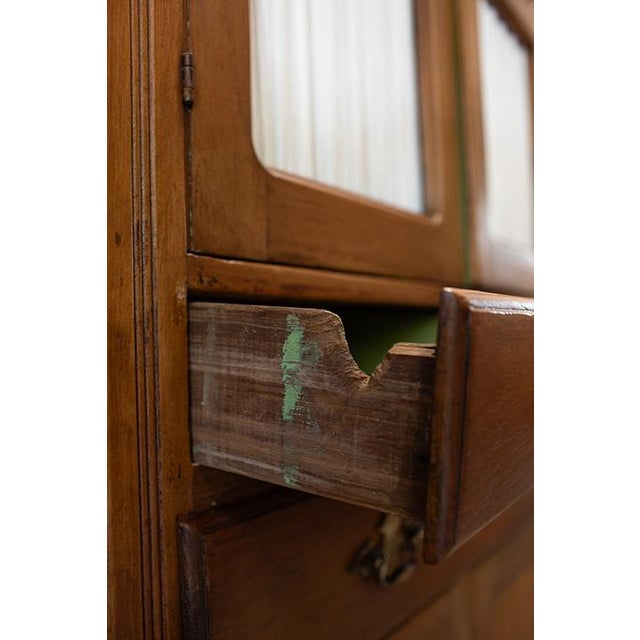 Antique Country Storage Cupboard or Linen Press For Sale - Image 10 of 18